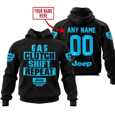 Gas Clutch Shift Repeat – Limited Edition – Jeep – Black Sky Blue
