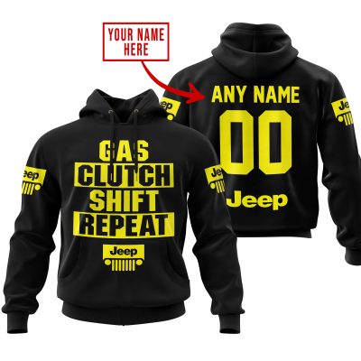 Gas Clutch Shift Repeat – Limited Edition – Jeep – Black Yellow