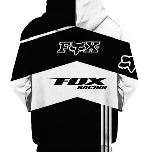 Fox racing red fleece sweater, Fox racing limited edition hoodies, Fox racing racing motocross