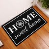HOME SWEET HOME – RUBBER DOORMAT – YAMAHA WHITE