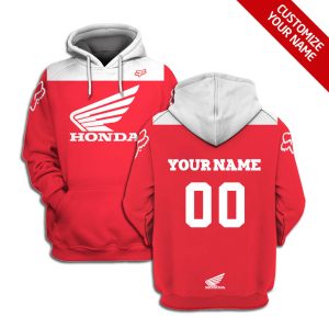 Honda racing hoodies for men, Honda custom motocross jersey, Honda motocross size chart