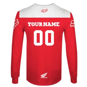 Honda racing hoodies for men, Honda custom motocross jersey, Honda motocross size chart