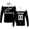 LIMITED EDITION  –  CUSTOM NAME RACING  –  ALPINESTARS - LONG SLEEVE POLO SHIRT