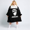 LIMITED EDITION  –  CUSTOM NAME RACING  –  DUCATI - OODIE BLANKET HOODIE