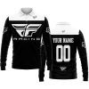 LIMITED EDITION  –  CUSTOM NAME RACING  –  FLY RACING - LONG SLEEVE POLO SHIRT