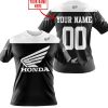 LIMITED EDITION  –  CUSTOM NAME RACING  –  HONDA - T-SHIRT