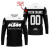 LIMITED EDITION  –  CUSTOM NAME RACING  –  KTM - JERSEY