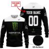 LIMITED EDITION  –  CUSTOM NAME RACING  –  MONSTER ENERGY - SWEATER UGLY