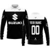 LIMITED EDITION  –  CUSTOM NAME RACING  –  SUZUKI - LONG SLEEVE POLO SHIRT