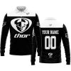 LIMITED EDITION  –  CUSTOM NAME RACING  –  THOR RACING - LONG SLEEVE POLO SHIRT