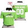 LIMITED EDITION – CUSTOM NAME RACING - ARCTIC-CAT GREEN - POLO SHIRT