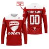 LIMITED EDITION – CUSTOM NAME RACING - DUCATI RED - JERSEY