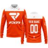 LIMITED EDITION – CUSTOM NAME RACING - FXR ORANGE - LONG SLEEVE POLO SHIRT