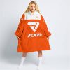 LIMITED EDITION – CUSTOM NAME RACING - FXR ORANGE - OODIE BLANKET HOODIE