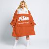 LIMITED EDITION – CUSTOM NAME RACING - KTM ORANGE - OODIE BLANKET HOODIE