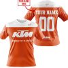 LIMITED EDITION – CUSTOM NAME RACING - KTM ORANGE - T-SHIRT