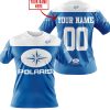 LIMITED EDITION – CUSTOM NAME RACING - POLARIS BLUE - T-SHIRT
