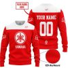 LIMITED EDITION – CUSTOM NAME RACING - YAMAHA RED - SWEATER UGLY