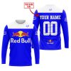 LIMITED EDITION – CUSTOM NAME RACING - RED BULL BLUE - JERSEY