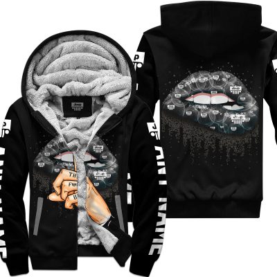 Shut The Fnck Up – Jeep – Black - Fleece Zip Hoodie