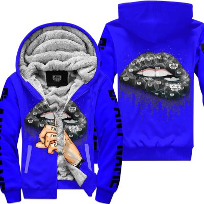 Shut The Fnck Up – Jeep – Blue - Fleece Zip Hoodie