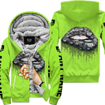 Shut The Fnck Up – Jeep – Green 1 - Fleece Zip Hoodie