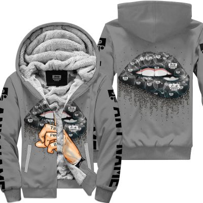 Shut The Fnck Up – Jeep – Grey - Fleece Zip Hoodie
