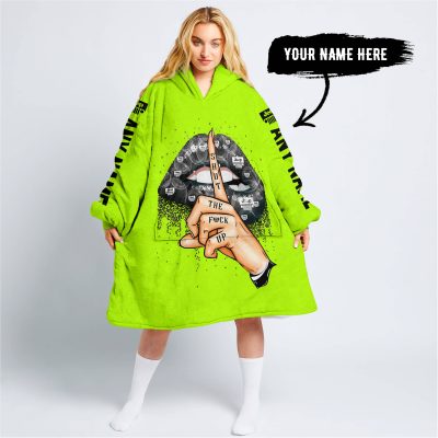 Shut The Fnck Up – Jeep – Neon - Oodie Blanket