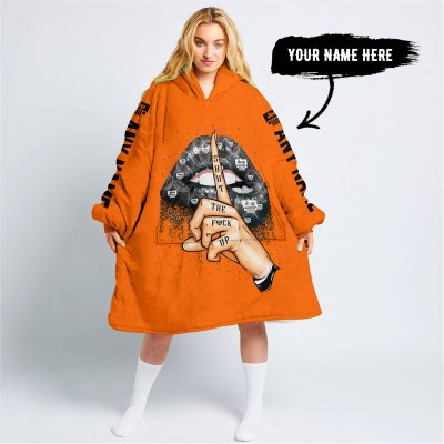 Shut The Fnck Up – Jeep – Orange - Oodie Blanket