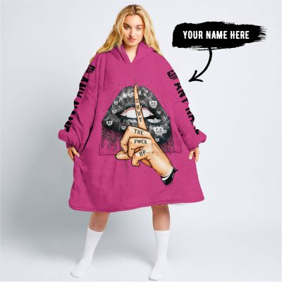 Shut The Fnck Up – Jeep – Pink 1 - Oodie Blanket