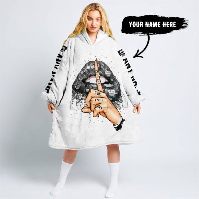 Shut The Fnck Up – Jeep – White - Oodie Blanket