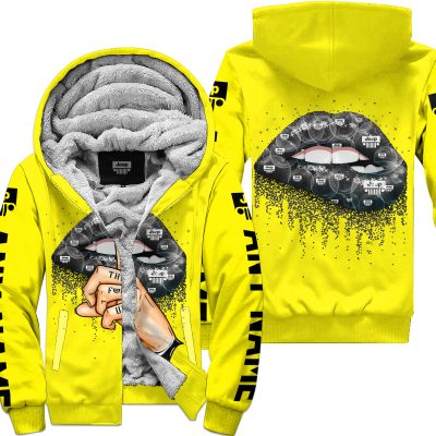 Shut The Fnck Up – Jeep – Yellow - Fleece Zip Hoodie