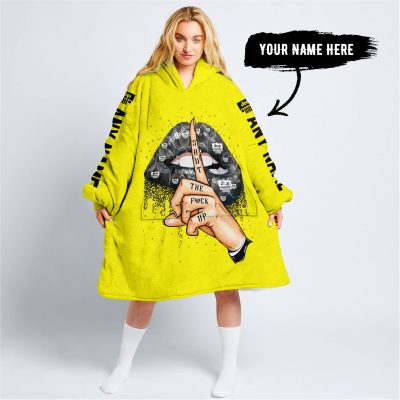 Shut The Fnck Up – Jeep – Yellow - Oodie Blanket
