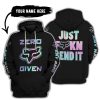 ZERO FOX GIVEN – JUST FCKN SEND IT – FOX RACING – BLACK