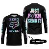 ZERO FOX GIVEN – JUST FCKN SEND IT – FOX RACING – BLACK - JERSEY