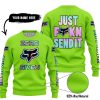 ZERO FOX GIVEN – JUST FCKN SEND IT – FOX RACING – GREEN 1 - SWEATER UGLY
