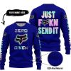 ZERO FOX GIVEN – JUST FCKN SEND IT – FOX RACING – NAVY - SWEATER UGLY