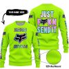 ZERO FOX GIVEN – JUST FCKN SEND IT – FOX RACING – NEON - SWEATER  UGLY