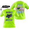 ZERO FOX GIVEN – JUST FCKN SEND IT – FOX RACING – NEON - T-SHIRT