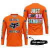 ZERO FOX GIVEN – JUST FCKN SEND IT – FOX RACING – ORANGE - JERSEY