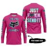 ZERO FOX GIVEN – JUST FCKN SEND IT – FOX RACING – PINK 1 - JERSEY