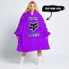 ZERO FOX GIVEN – JUST FCKN SEND IT – FOX RACING – PURPLE - OODIE BLANKET HOODIE