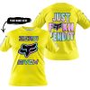 ZERO FOX GIVEN – JUST FCKN SEND IT – FOX RACING – YELLOW - T-SHIRT