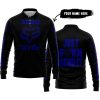 ZERO FOX GIVEN – JUST FCKN SEND IT – FOX RACING – BLACK NAVY - LONG SLEEVE POLO SHIRT