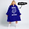 ZERO FOX GIVEN – JUST FCKN SEND IT – FOX RACING – NAVY V1 - OODIE BLANKET HOODIE