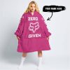 ZERO FOX GIVEN – JUST FCKN SEND IT – FOX RACING – PINK 1 V1 - OODIE BLANKET HOODIE