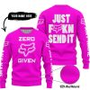 ZERO FOX GIVEN – JUST FCKN SEND IT – FOX RACING – PINK V1 - SWEATER UGLY