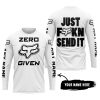 ZERO FOX GIVEN – JUST FCKN SEND IT – FOX RACING – WHITE V1 - JERSEY