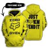 ZERO FOX GIVEN – JUST FCKN SEND IT – FOX RACING – YELLOW V1