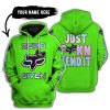 ZERO FOX GIVEN – JUST FCKN SEND IT – FOX RACING GIRL – GREEN